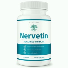 Nervetin Capsules, Daily Supplement for Nerve Support, Relaxation & Comfort 60ct