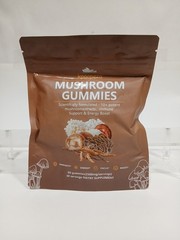 Mushroom Gummies – 10-in-1 Advanced Complex w/Lions Mane, Reishi Cordyceps 04/27