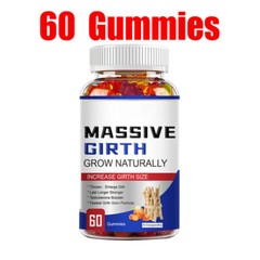 Male Enhancement Gummies Booster & Thicker Last Longer Stronger Bigger 60 Gummy