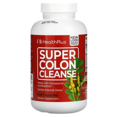 2 X Health Plus, Super Colon Cleanse, 530 mg, 240 Capsules