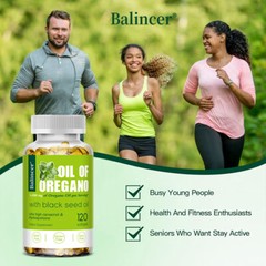 Oregano Oil Supplement 6000 mg 30/60/120 Softgels