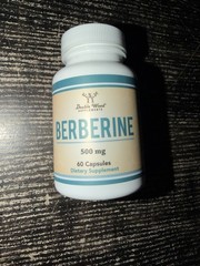 Berberine Supplement 500mg, High Purity 97% HCl, 60 Capsules (Third Party Tested