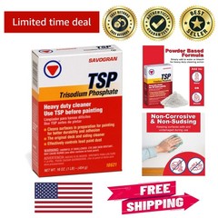 1LB Trisodium Phosphate Powder: Heavy-Duty Cleaner for Surfaces & Decks