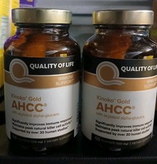 Kinoko Gold AHCC 500 mg – Immune Supplement – Quality of Life – 60 X 2 = 120