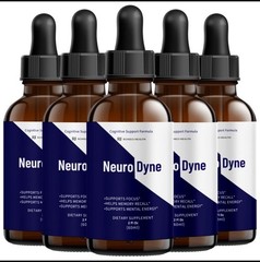 (5 Pack) Neurodyne Drops Advanced Nerve Health Support, Neuro Dyne (10oz)