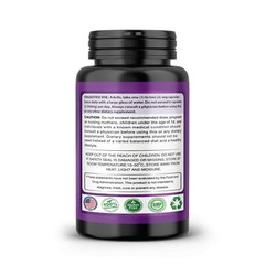 Coleus Forskohlii Forskolin Extract 2000mg 20% Standardized Vegan 180 Capsules