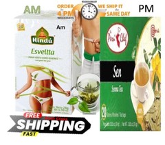 SKINNY DETOX TEA AM&PM TEA DETOX YOUR BELLY BOOST METABOLISM BURN FAT 14 DAY 45T