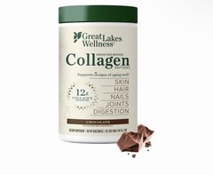 Great Lakes Wellness Collagen Peptides Powder for Skin, Hair, Nails, Joints 10oz