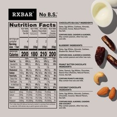 RXBAR Protein Bars Variety Pack – 18.3oz/10ct
