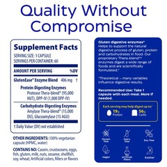 GlutenEase – Digestive Enzyme Supplement for Women & Men, Gluten & Casein Sen…