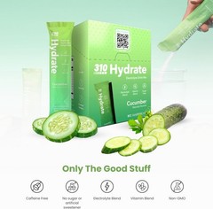 310 Hydrate Electrolytes Powder Pack Of 30 Sugar Free Hydration On The Go
