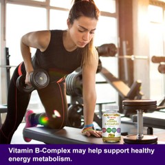 Vitamin B Complex,Vitamins B1,B2,B3,B5,B6,B8,B12,Energy, Metabolism Aid 10-120PC