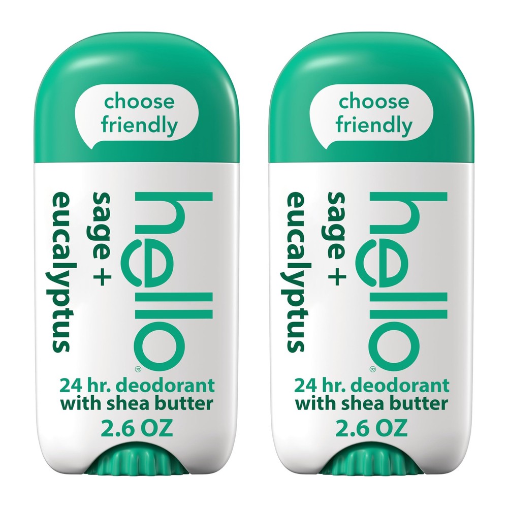 hello Sage and Eucalyptus 2.6 Ounce (Pack of 2), + 2pk