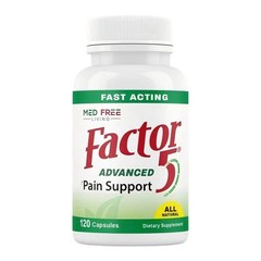 Factor Free Living Med 5 Natural Joint and Muscle Support Complex 120 Capsules1