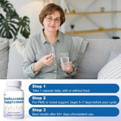 Oxaloacetate Supplement (60 Capsules) – Cellular Energy & Focus, PMS & Mood S…