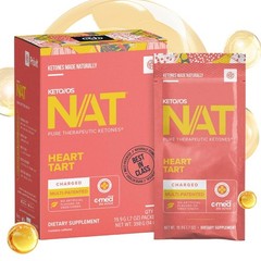 PRUVIT Keto OS NAT Heart Tart Charged Keto Supplement 20 Pack