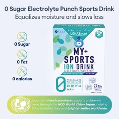 FINE JAPAN LOHASmart ION Sports Drink powder 30 Sticks health beverage