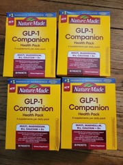 4 Packs – Nature Made Companion Health Pack of 120Packets total Exp 12/2026
