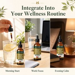 LUMVELLE Wild Harvested Wormwood Herbal Liquid Botanical Supplement Drops 2PCS