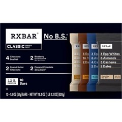 RXBAR Protein Bars Variety Pack – 18.3oz/10ct
