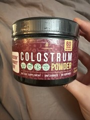 Bovine Colostrum Powder – 40% IgG Highly Concentrated Pure Bovine 3.17 OZ USA