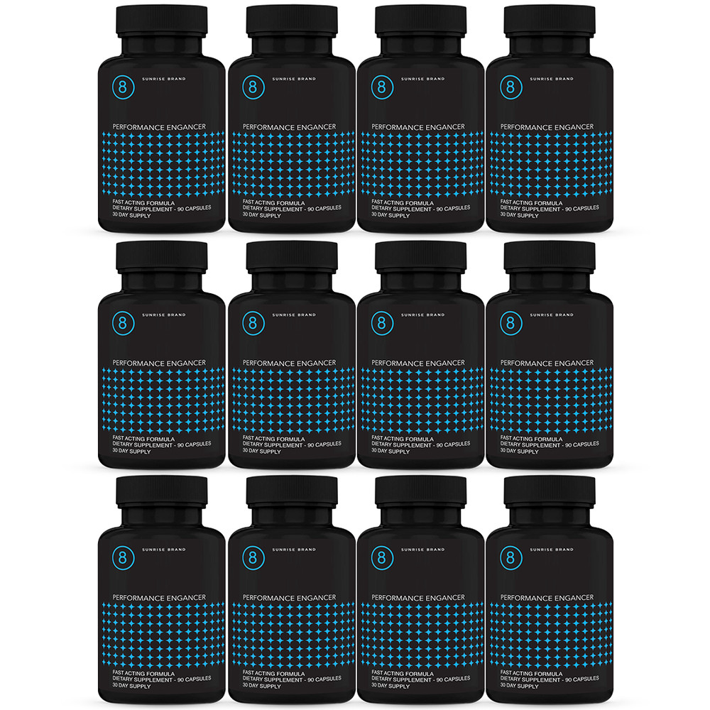 Performer 8 Capsules – Performance Enhancer Advanced Male Support – 12 Pack