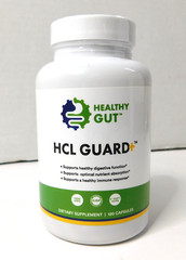 Healthy Gut HCL GUARD Dietary Supplement 120 Capsules New Sealed exp 7/2026