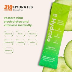 310 Hydrate Electrolytes Powder Pack Of 30 Sugar Free Hydration On The Go