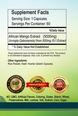African Mango Capsule 5000mg Per Serving – Super Potency