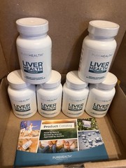 Lot of 6 PUREHEALTH Research Liver Health Formula 60 Capsules SEALED Exp 12-2027