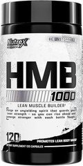 Nutrex HMB Supplement 1000mg – Muscle Recovery and Lean Muscle Builder 120 Caps