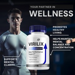 (5 Pack) Virilix for Men Capsules – Virilix Vitamin Complex Pills Energy Support