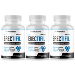 Erectifil: Boost Desire, Stamina & Virility – Male Support Supplement 3 Bottles