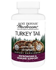 Host Defence Mushrooms Turkey Tail Fungi 120 Caps Exp 10/2028