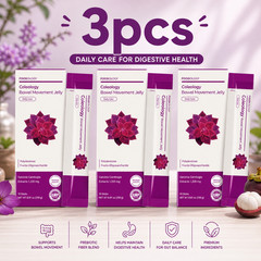 3PCS FOODOLOGY Coleology Bowel Movement (Grape & Prune) 10 Sticks