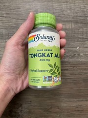 SolarayTongkat Ali 400 mg 60 VegCaps 10/2027