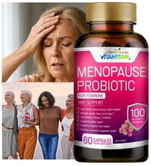 women Candida Cleanse Gut & Colon Support 60 Capsules -probiotic 100 billions