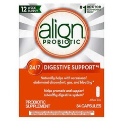 align Daily Probiotic Supplement, 84 Capsules, EXP 07/25+