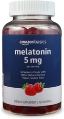 Melatonin 5mg, 120 Gummies (2 per 120 Count (Pack of 1)