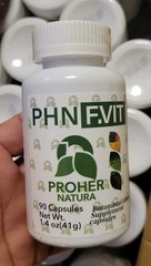 PROHER NATURA PHN Figure F VIT NATURAL 90 Capsules (New)