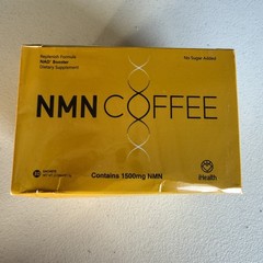 iHealth NMN COFFEE NAD+Booster contains 50mg NMN Per packet NEW box 30 Packets