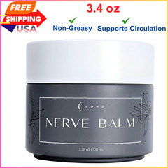 Lune Nerve Balm Neuropathy Cream for Burning, Tingling & Numbness in Feet 3.4 oz