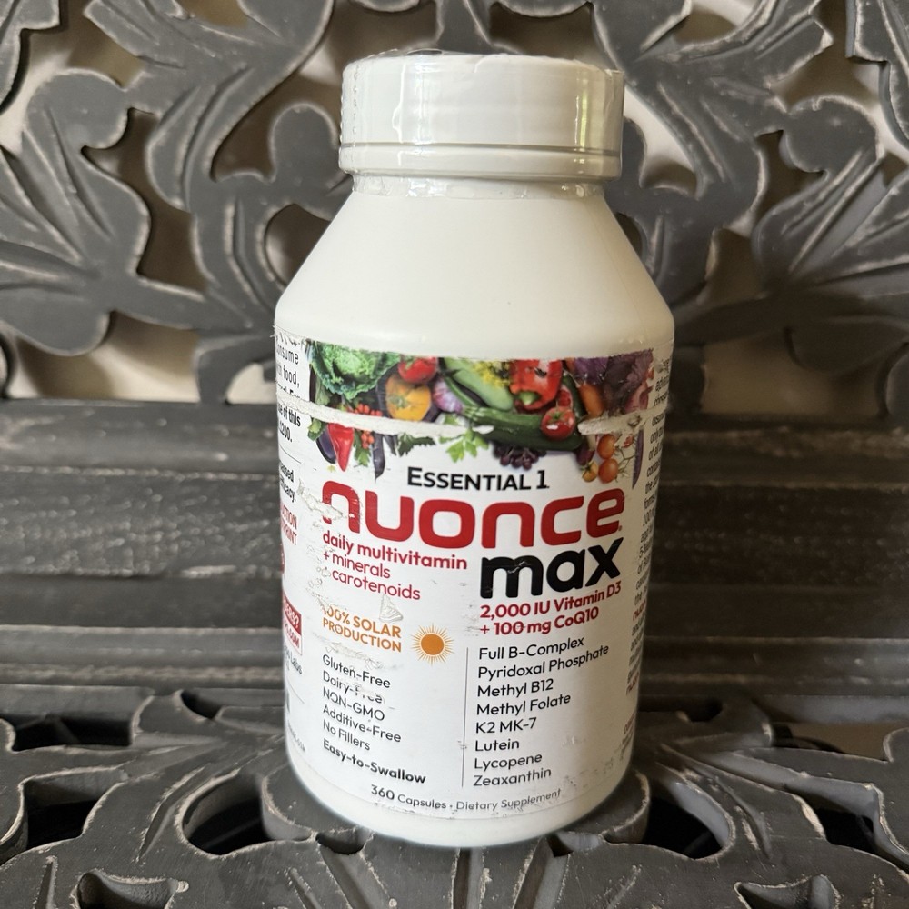Andrew Lessman Nuonce Max Essential 1 Multivitamin 360 Exp 2027 NEW Storage Wear