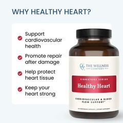 The Wellness Company Healthy Heart – Cardiovascular Strength Blood Flow Nitric