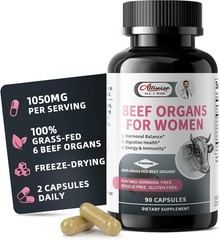 Beef Organ Supplement for Women – Supports Female Hormonal Balance, Energy