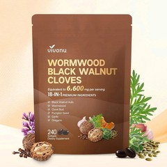 Vivonu Wormwood Black Walnut Cloves 240 Softgels FAST POSTAGE