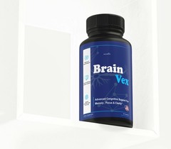 (3 Pack) BrainVex Nootropic All Natural Brain Supplement Brain Vex Capsules