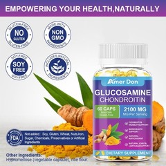 Glucosamine Chondroitin Turmeric MSM Triple Strength Joint Support 2100mg