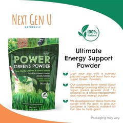 Super Greens Powder – 150g – Immune Support – Food 5.29 Ounce (Pack of 1)