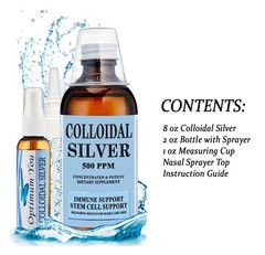 Optimum You Colloidal Silver Liquid | 500 ppm, Extra Strength 16 oz with Spra…